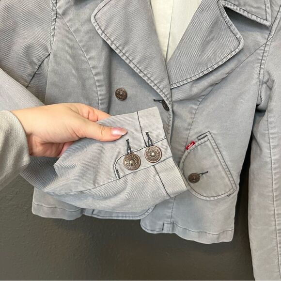 Levi’s corduroy double breasted jacket - Picture 7 of 10
